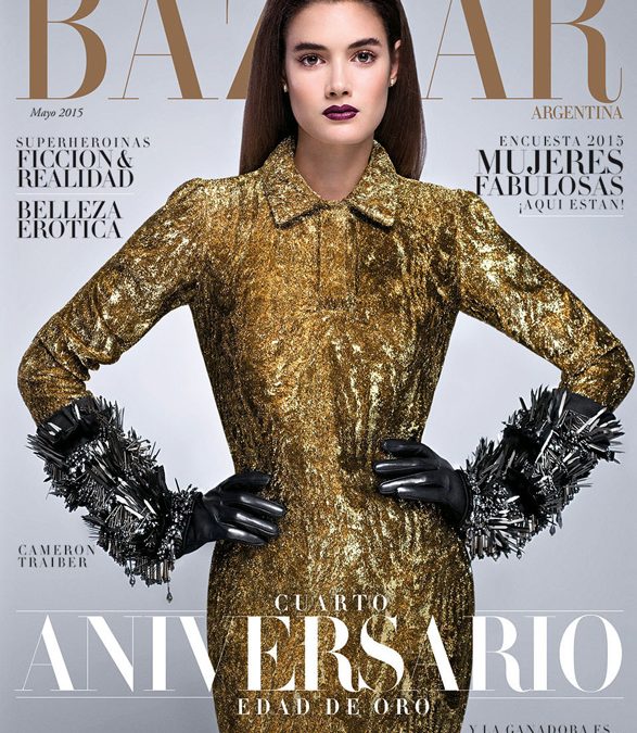 Verónica Muchnik – Harpers Bazaar, mayo 2015