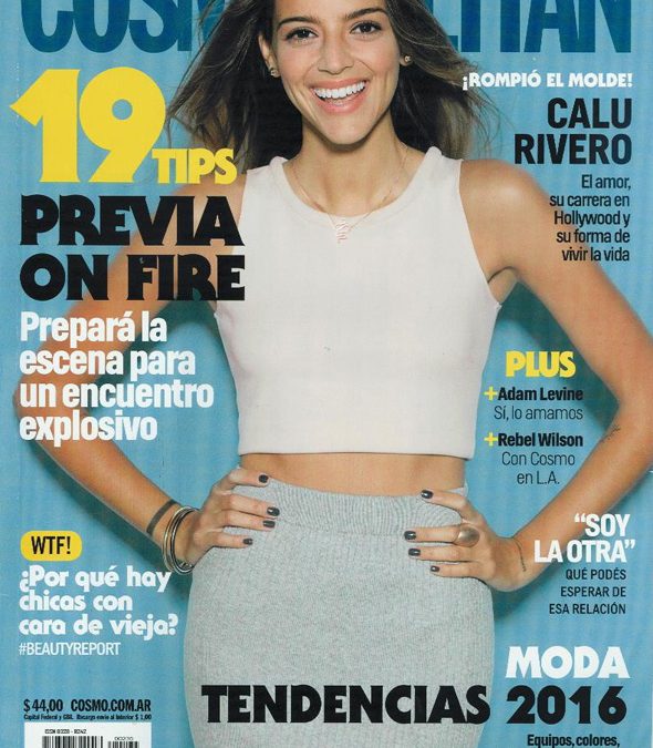 Merz – Cosmopolitan, Marzo 2016