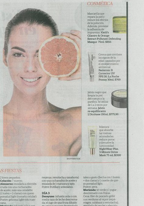 Libelle – La Nación Moda y Belleza, diciembre 2016